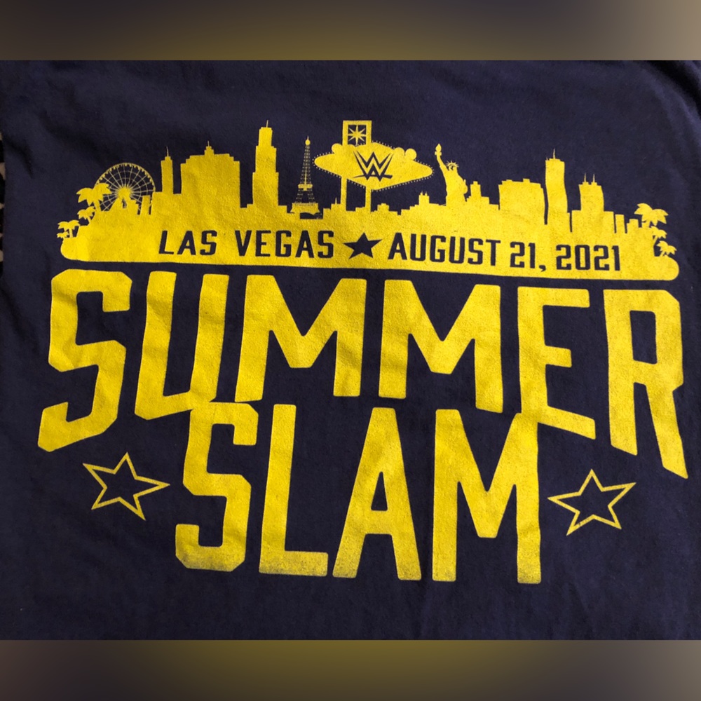 WWE SunmerSlam 2021 Las Vegas 3XL t-shirt